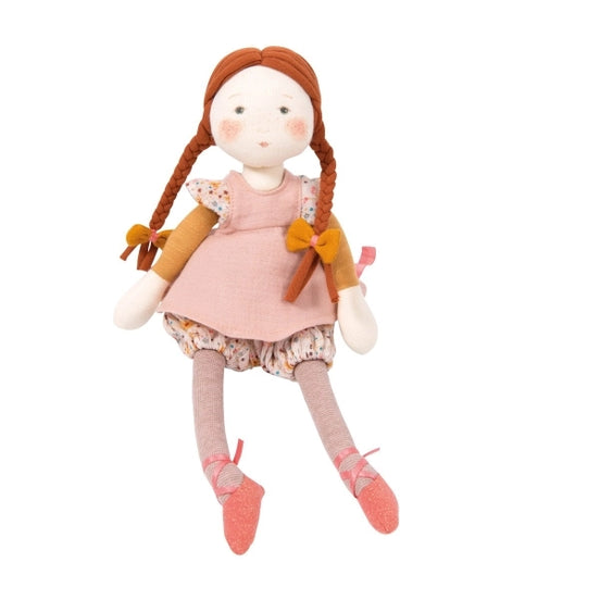 Stoffpuppe Rosalies, Fleur 31cm