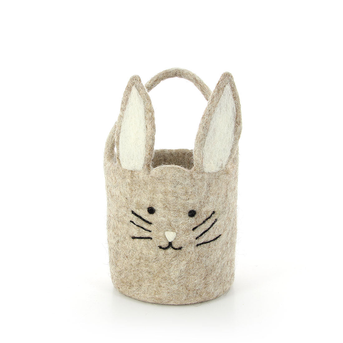 KinderKorb Hase aus 100% Wollfilz Ø15cm
