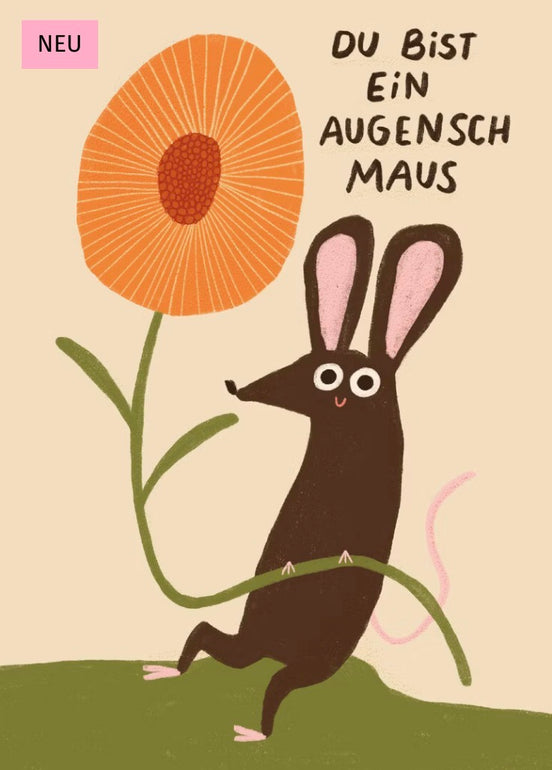 Postkarte Augenschmaus