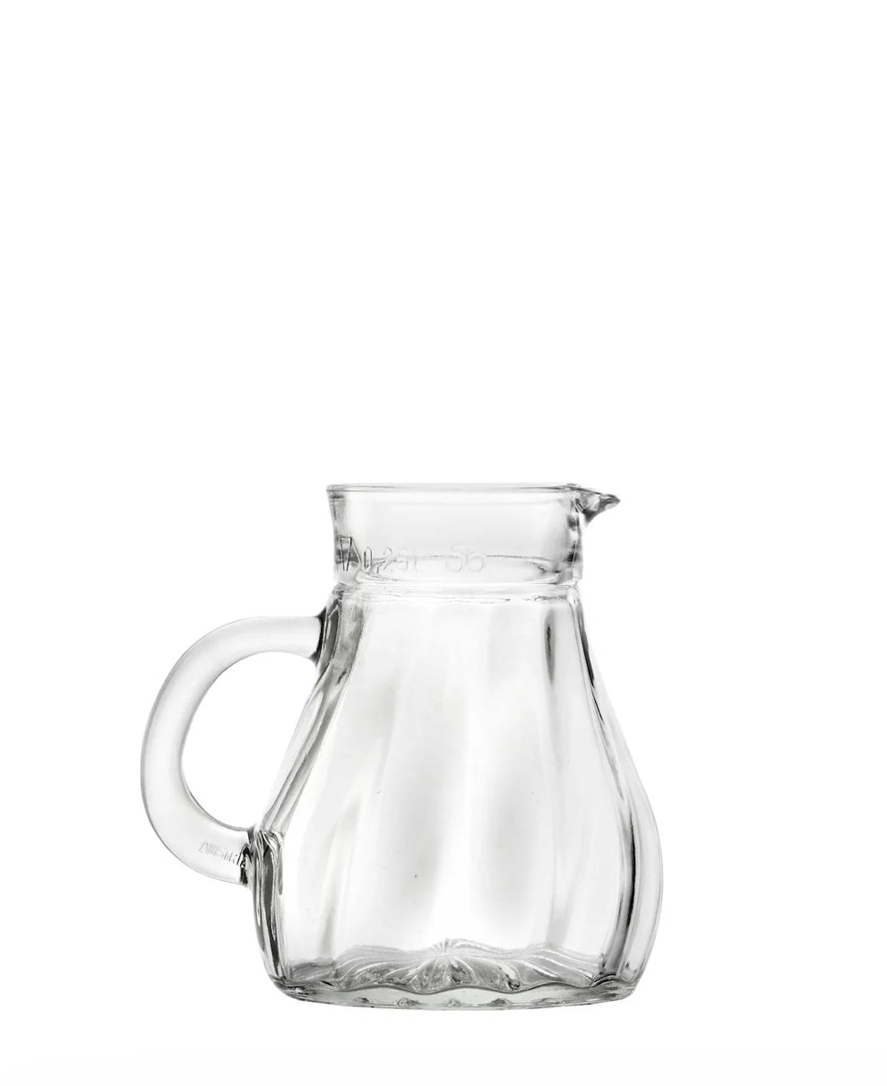 Kleiner Krug aus Glas, 125ml