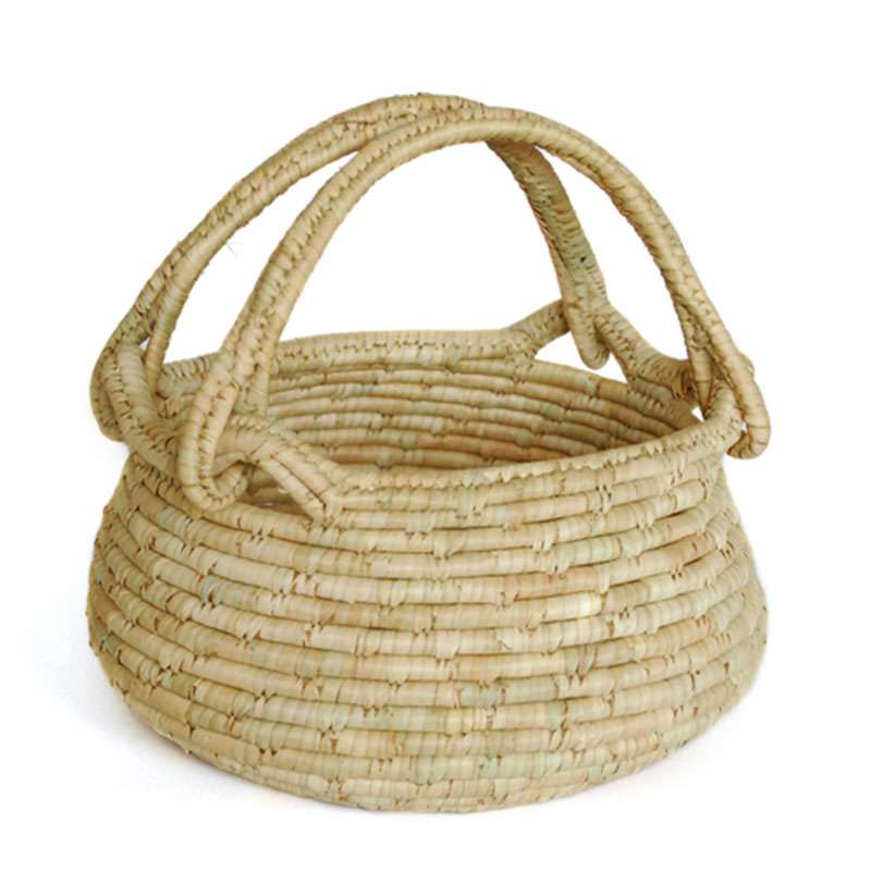 Korb aus Palmblatt, Ø40cm