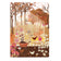 Postkarte Gewächshaus im Herbst