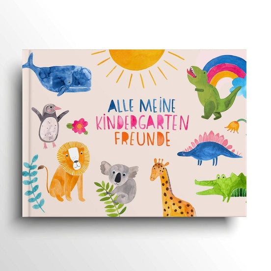 Freundebuch Kindergarten (beige)