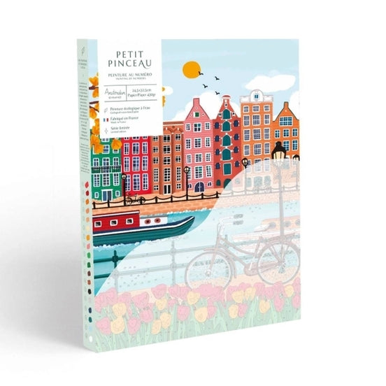 DIY Set Malen nach Zahl AMSTERDAM • für Erwachsenen