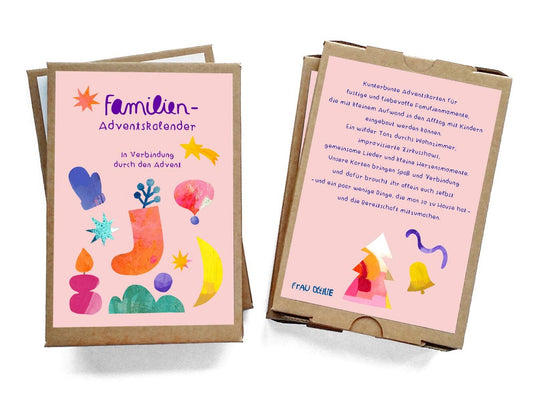 Karten Adventskalender für die Familie