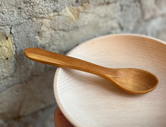 Löffel aus Holz, Länge 12cm
