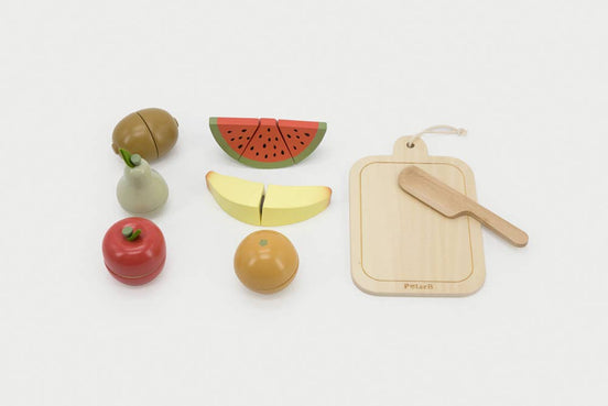 Set Obst schneiden