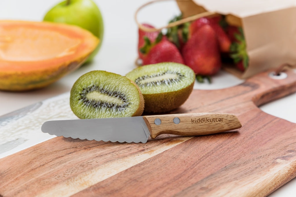 Lernmesser (unscharf) mit Holzgriff