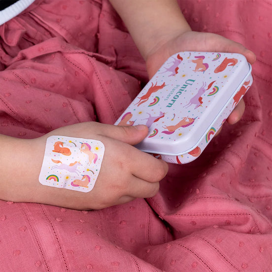 Kinderpflaster in der Dose, Einhorn (30 Stk.)