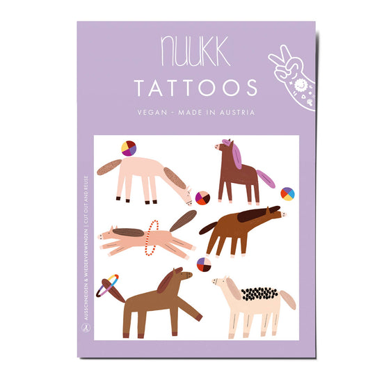 Bio Tattoos für Kinder, Pferde