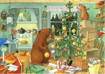 Postkarte Kasimir Weihnachten