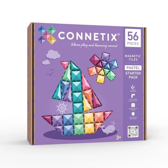 Starter Pack Magnetbausteine Pastel - 56 Teile (lieferbar ab 26.9)