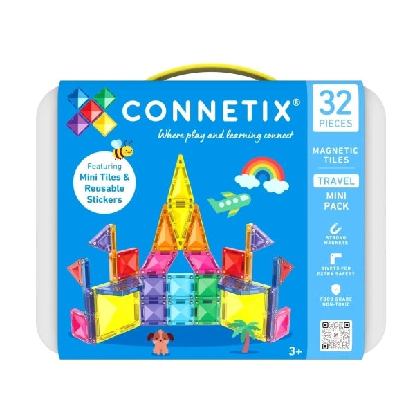 Magnetbausteine Travel Mini Pack - 32 Teile in Metallbox