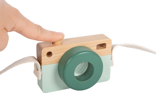 Spielzeugkamera aus Holz