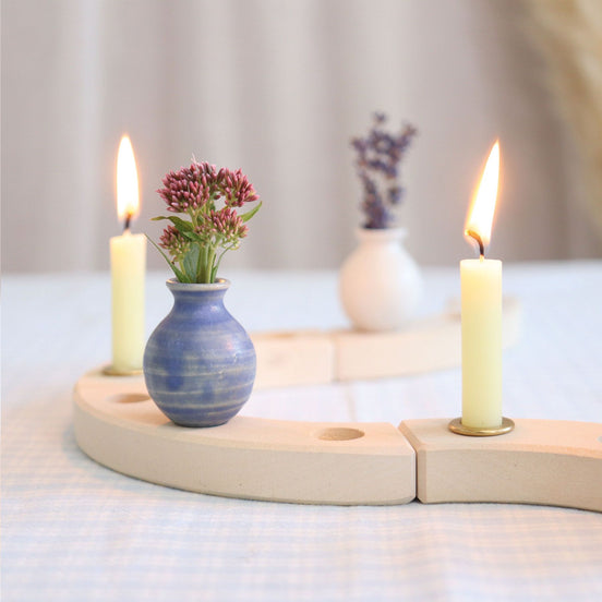 Steckfigur Blaue Vase