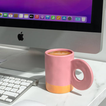 Pinke Tasse „Circle“ (ab Mitte Nov)