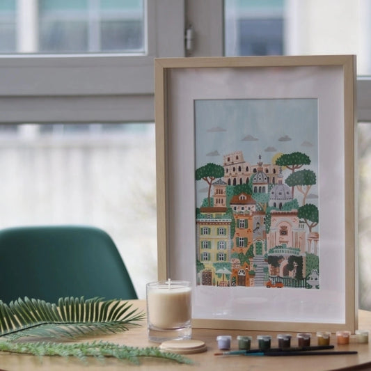 DIY Set Malen nach Zahl ROM • für Erwachsenen