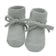 Booties "Toni" aus Merinowolle (0-12 Mo), dusty sage