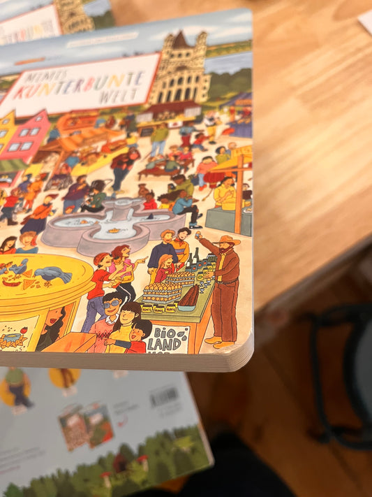 B-Ware / Wimmelbuch Mimis kunterbunte Welt