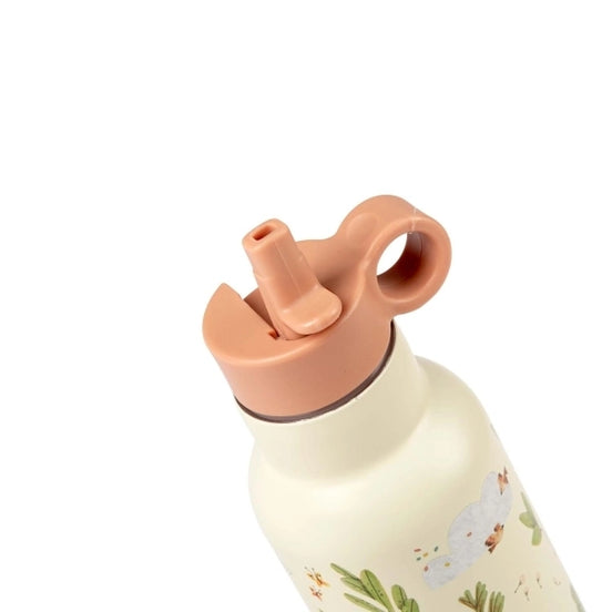 Trois Lapins Trinkflasche mit Strohhalm, 350ml (lieferbar ab 26.9)