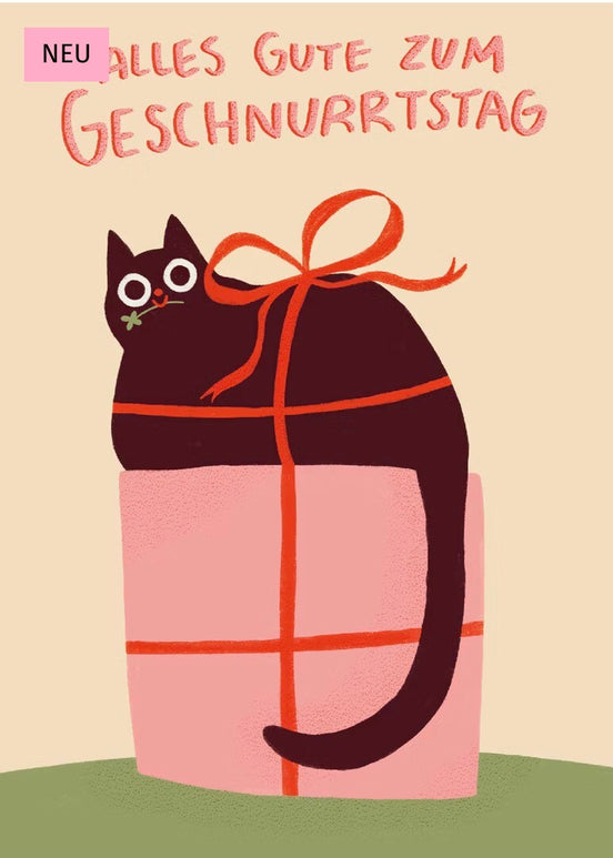 Postkarte Geschnurrtag