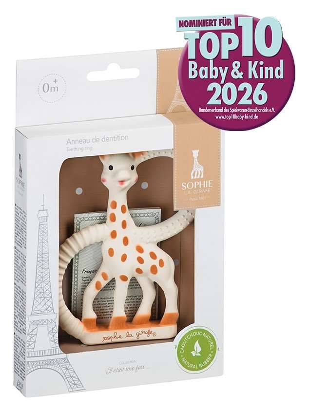Beißring Sophie la Girafe, aus Naturkautschuk