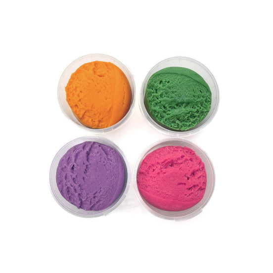 Soft-Knete bio & vegan, 4er Set "Loki"