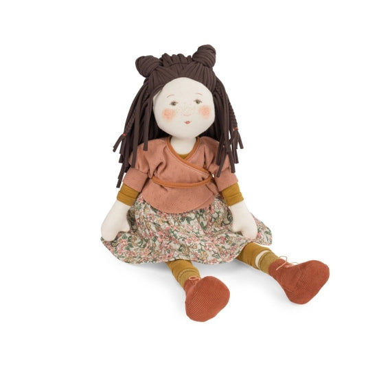 Stoffpuppe Rosalies, Marjolaine 45cm