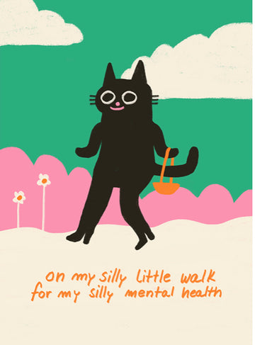 Postkarte Silly little walk