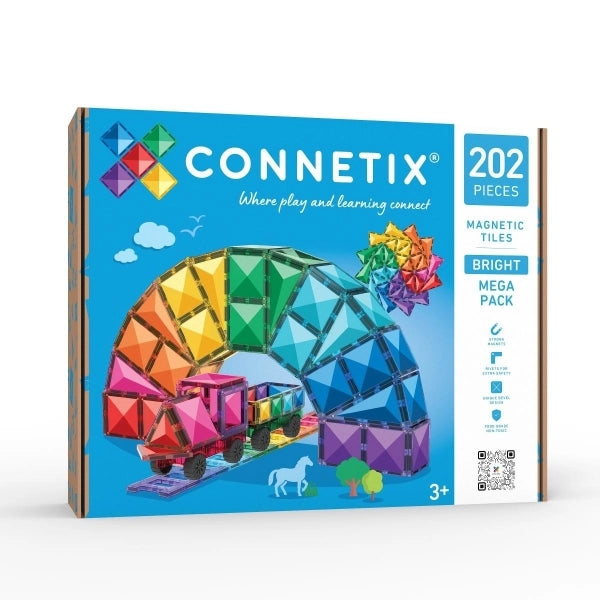 Mega Pack Magnetbausteine Bright - 202 Teile