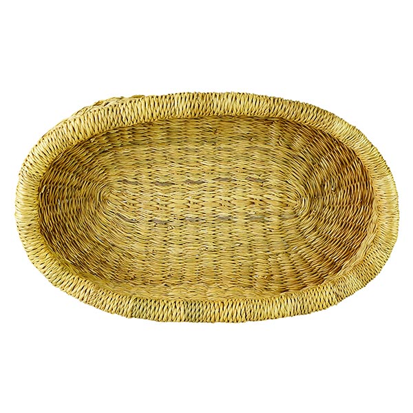 Korb-Tablett oval