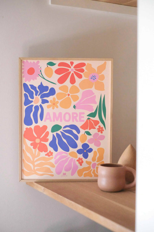 Poster, Amore Sommer 30x40cm