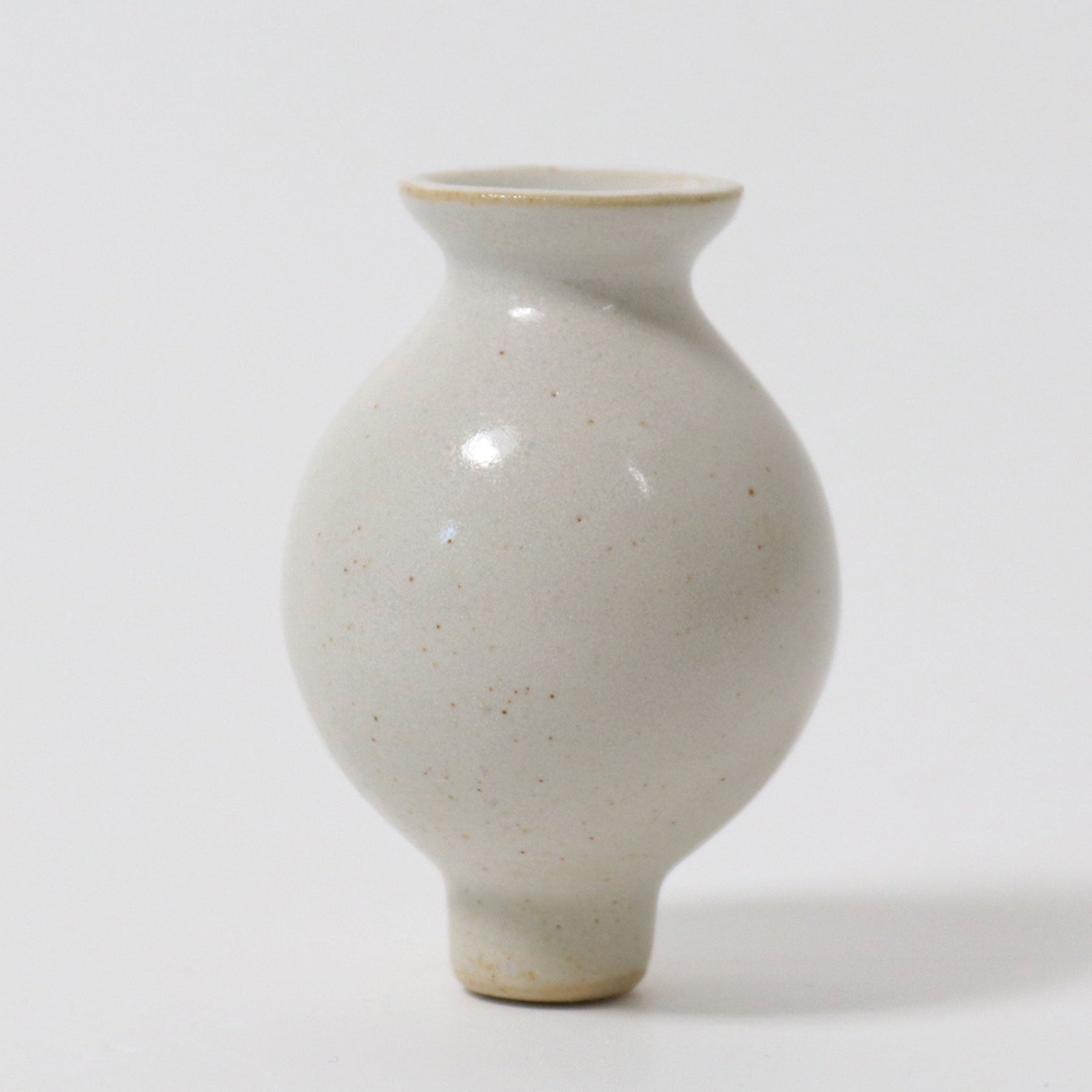 Steckfigur Weiße Vase