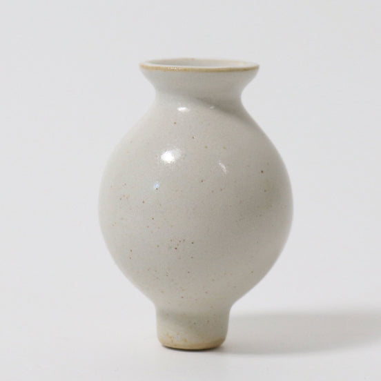 Steckfigur Weiße Vase