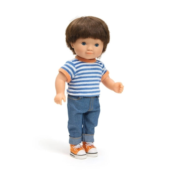 Puppe LOVELY mit Haar, Fred