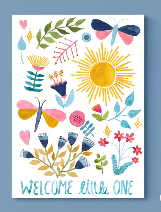 Postkarte *Welcome Little one*