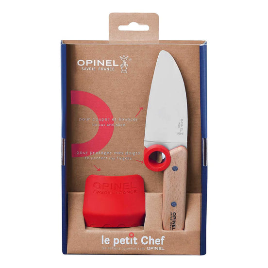 Kinder Küchen-Set (scharf) Le Petit Chef 2-teilig Kochmesser + Fingerschutz