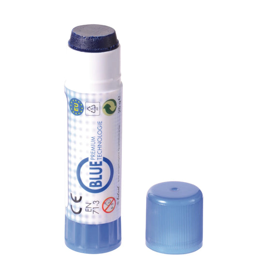 Blauer Kleber