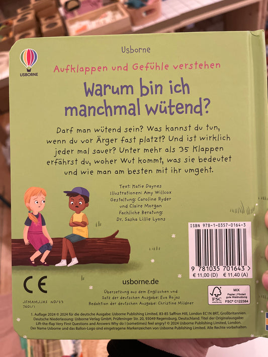 Warum bin ich manchmal wütend?