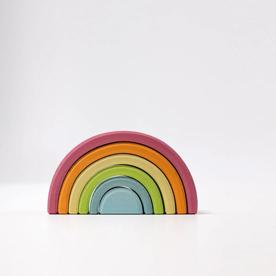 Pastell Regenbogen, mittel (6-teilig)