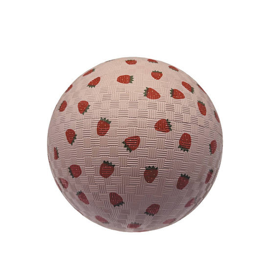 Ball aus Naturkautschuk, Erdbeeren ∅18cm