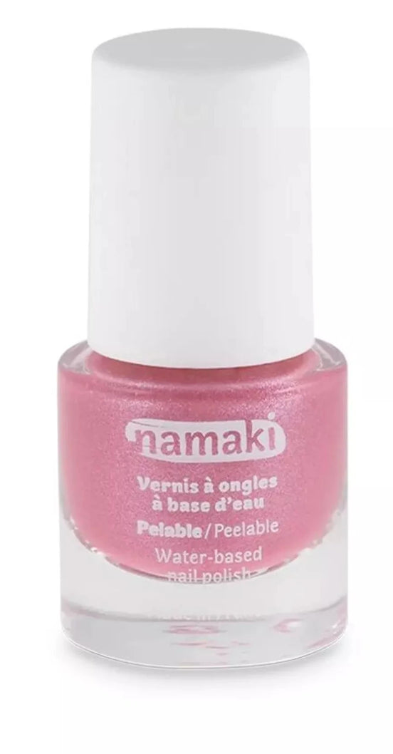 Nagellack für Kinder • abziehbar • Wasserbasis, Glitzerpink