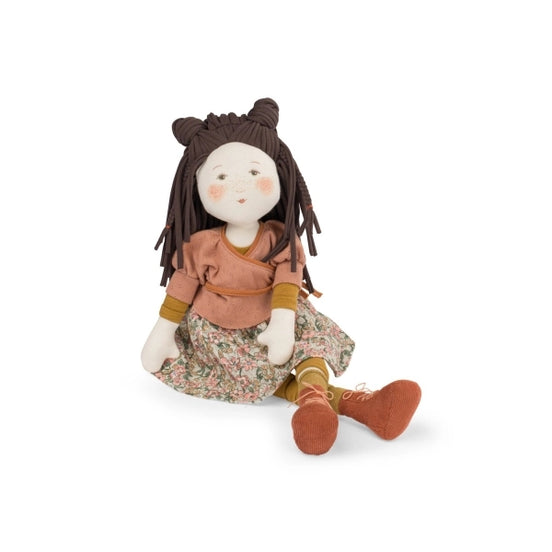 Stoffpuppe Rosalies, Marjolaine 45cm