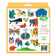60 Filzsticker - Überall Tiere
