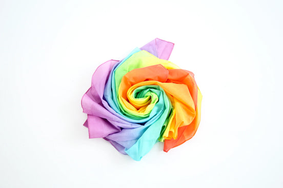 Spieltuch Pastell Regenbogen - versch. Größen