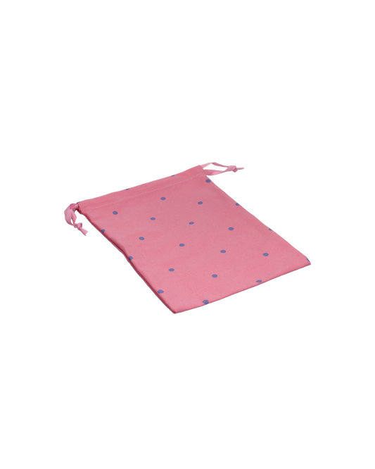 Geschenkverpackung aus Baumwolle, Dotties Himbeer