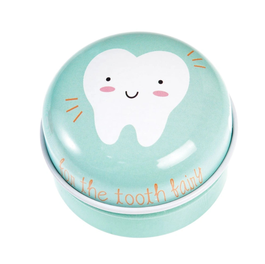 Zahndose aus Metall, mint