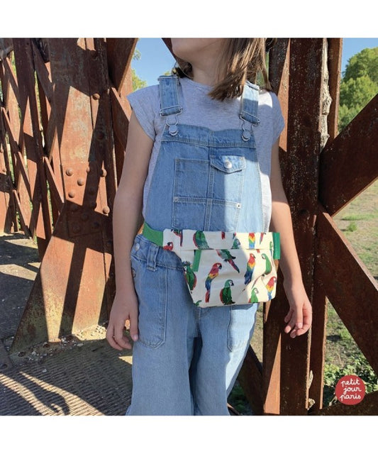 Bauchtasche für Kinder, Papagei