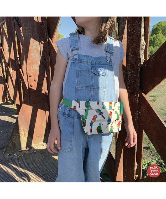 Bauchtasche für Kinder, Papagei