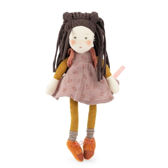Stoffpuppe Rosalies, Mauve 31cm (lieferbar ab 26.9)